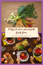 5 tips to live processed food free